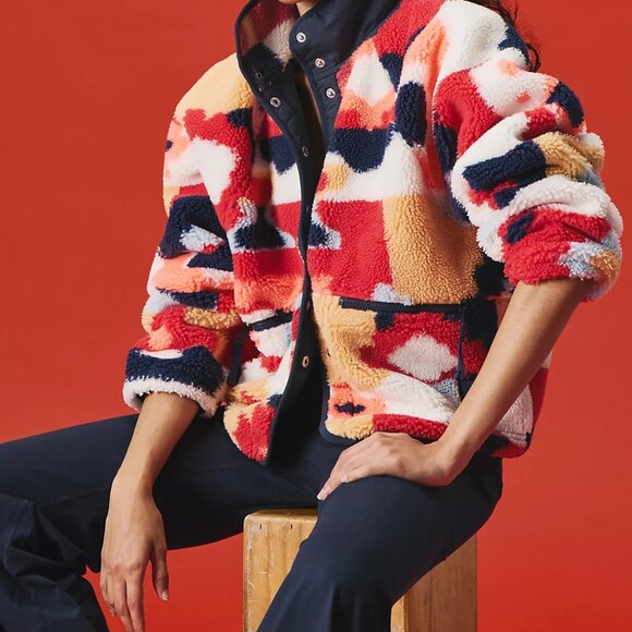 Hit The Slopes Printed Fleece Jacket - Picture 5 of 5